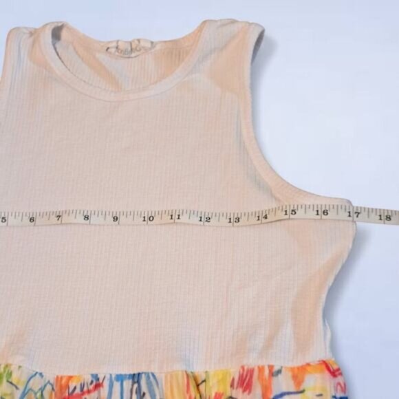 Desigual Long Combination Tulle Dress - Size Extra Large - Picture 6 of 10